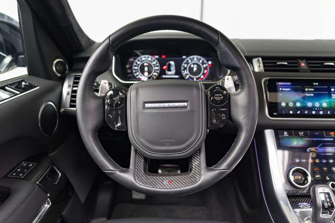 Land Rover Range Rover Sport 5.0 V8 P575 SVR|COOLED&HEATED-SEATS|ALCATANARA|CARBON|HEATED REAR-SEATS|AMBIENTLIGHT|ACC|LA| — foto 19 van 25