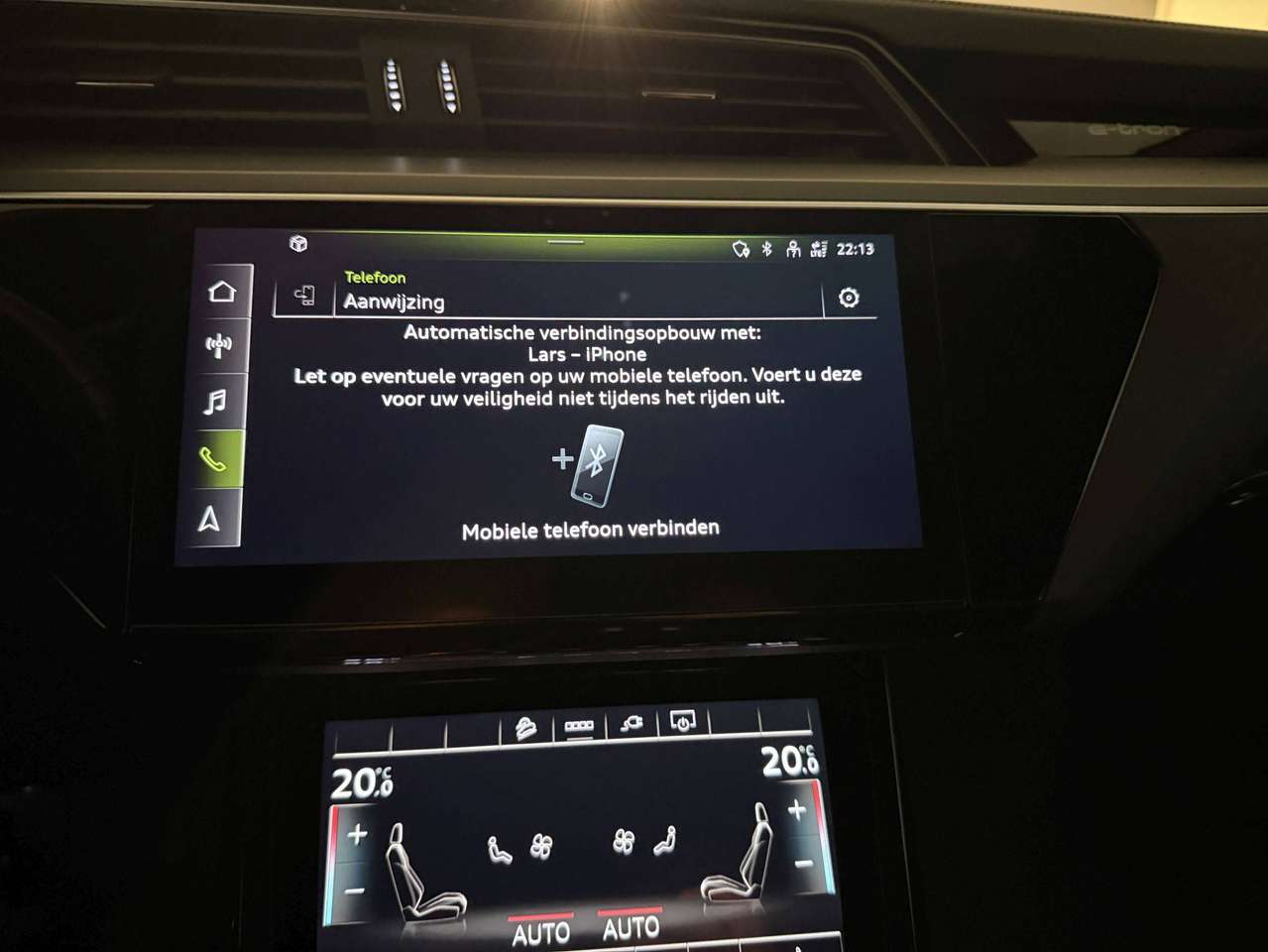 Audi Q8 e-tron QUATTRO 340PK * S-LINE  COMPETITION * BLACK PACK * 22" * LUCHTVERING * CAMERA * SITE ASSIST * ACC * — foto 5 van 25