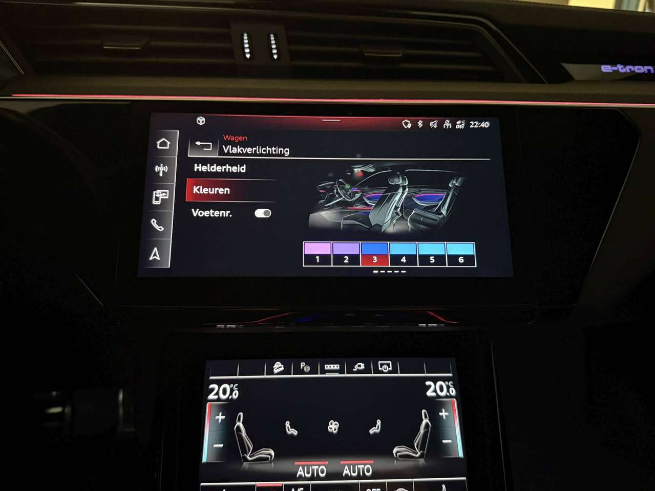 Audi Q8 e-tron 340PK QUATTRO * 3x S-LINE * CAMERA * EXCLUSIVE RED PACK * 22" * MATRIX * STANDVERWARMING * BLACK PACK * — foto 4 van 24