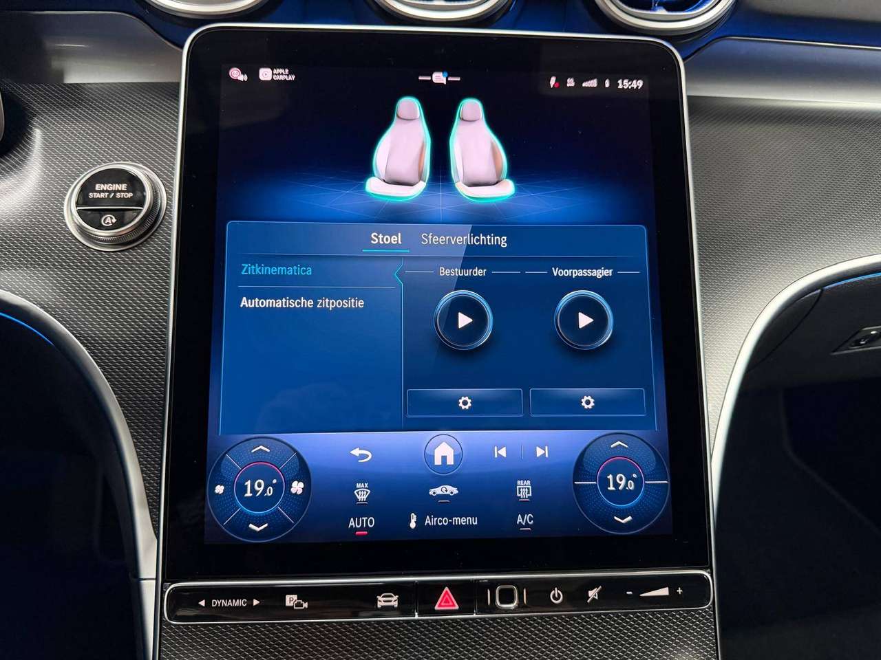 Mercedes-Benz C 180 T Break AMG Line MEMORY*CARPLAY*360CAMERA*TREKHAAK*PANO*ACC*TREKHAAK — foto 22 van 25