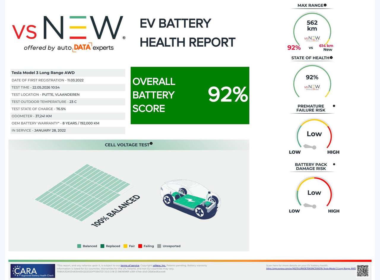 Tesla Model 3 Model 3 78 kWh AWD  (366 kW) — foto 6 van 15