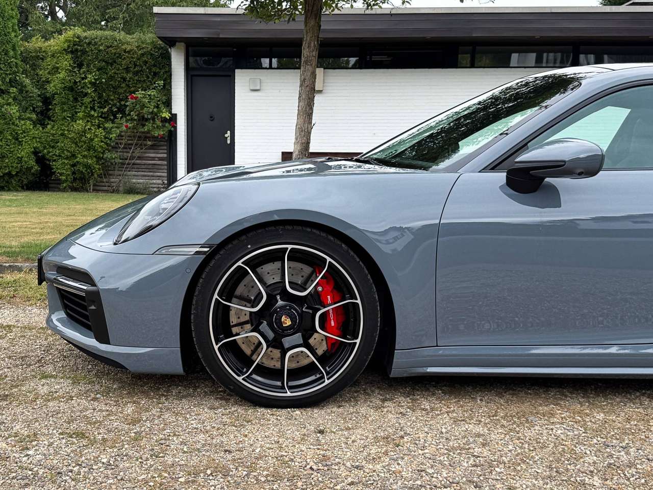 Porsche 911 992 TURBO / Arctic Grey / Burmester / 360 / Sunroof / Matrix / 14-Way  / — foto 10 van 17