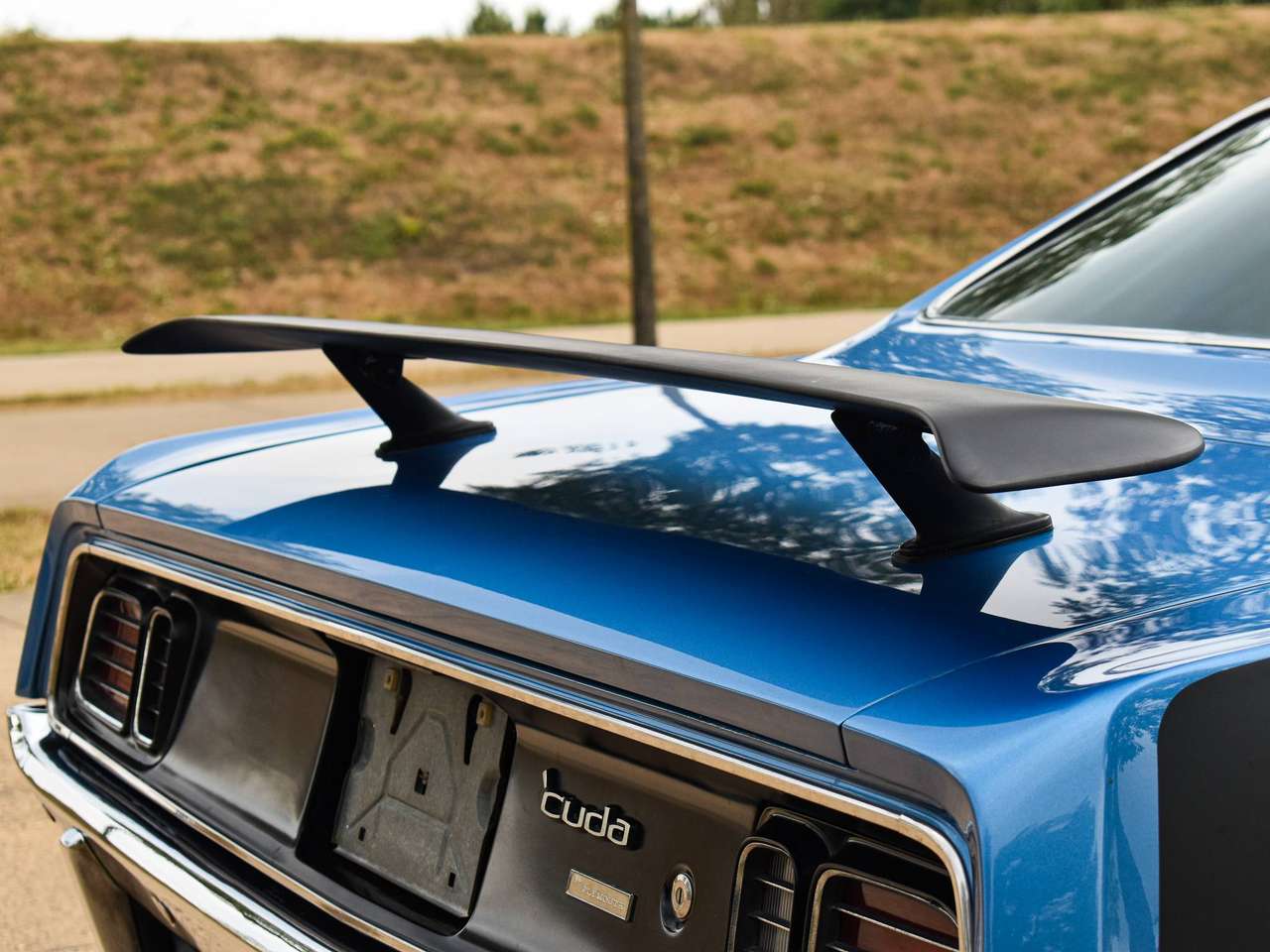 Plymouth Cuda 440-6 / B5 True Blue Metallic / Top Condition — foto 25 van 25